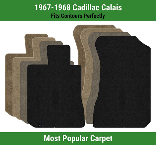 Lloyd Ultimat Front Row Carpet Mats for 1967-1968 Cadillac Calais