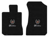 Lloyd Luxe Front Mats for '67-68 Calais W/Cadillac Crest 2 Silver/Black on Gray