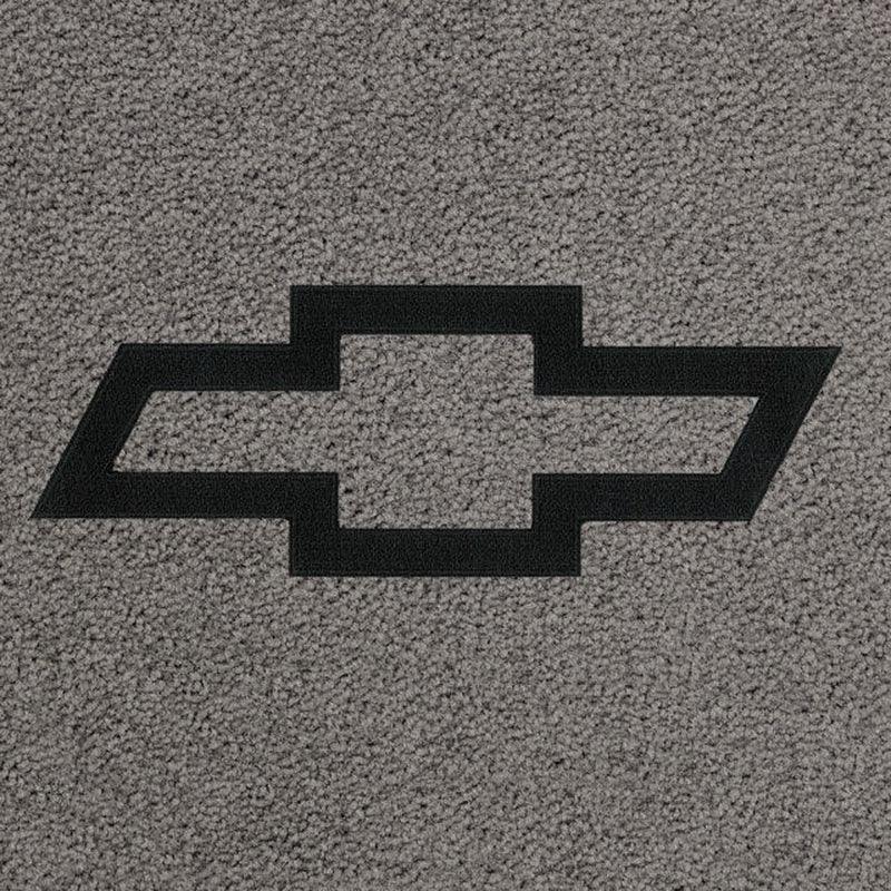 Lloyd Ultimat Front & Rear Mats for '69-71 Impala W/Black Outline Chevy Bowtie