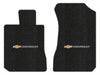Lloyd Berber Front Carpet Mats for '06-07 Chevy Malibu W/Chevy Bowtie & Word