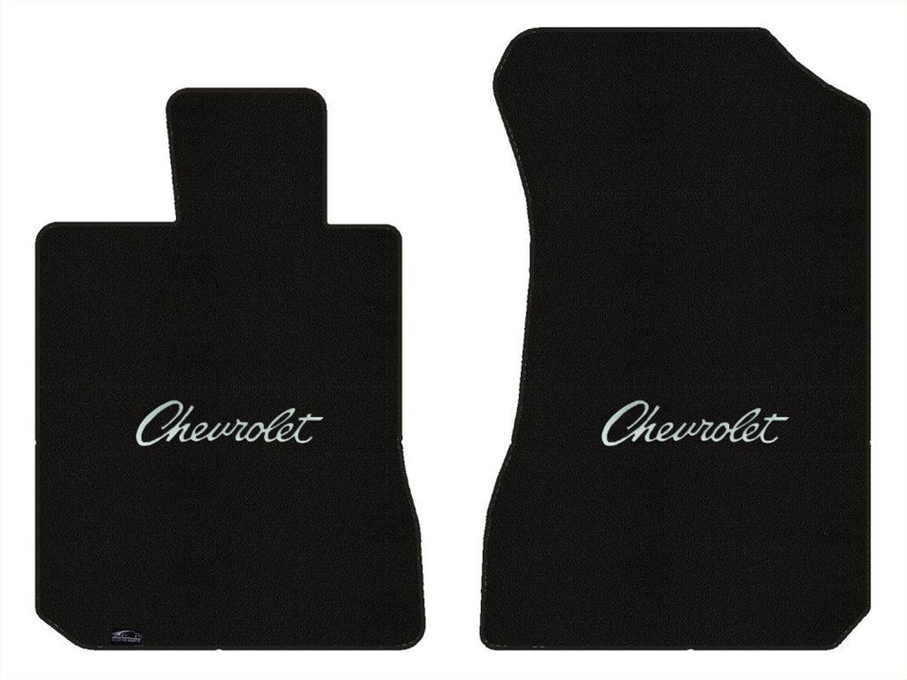 Lloyd Classic Loop Front Carpet Mats for '98-00 Chevy Metro W/Red Chevy Letters