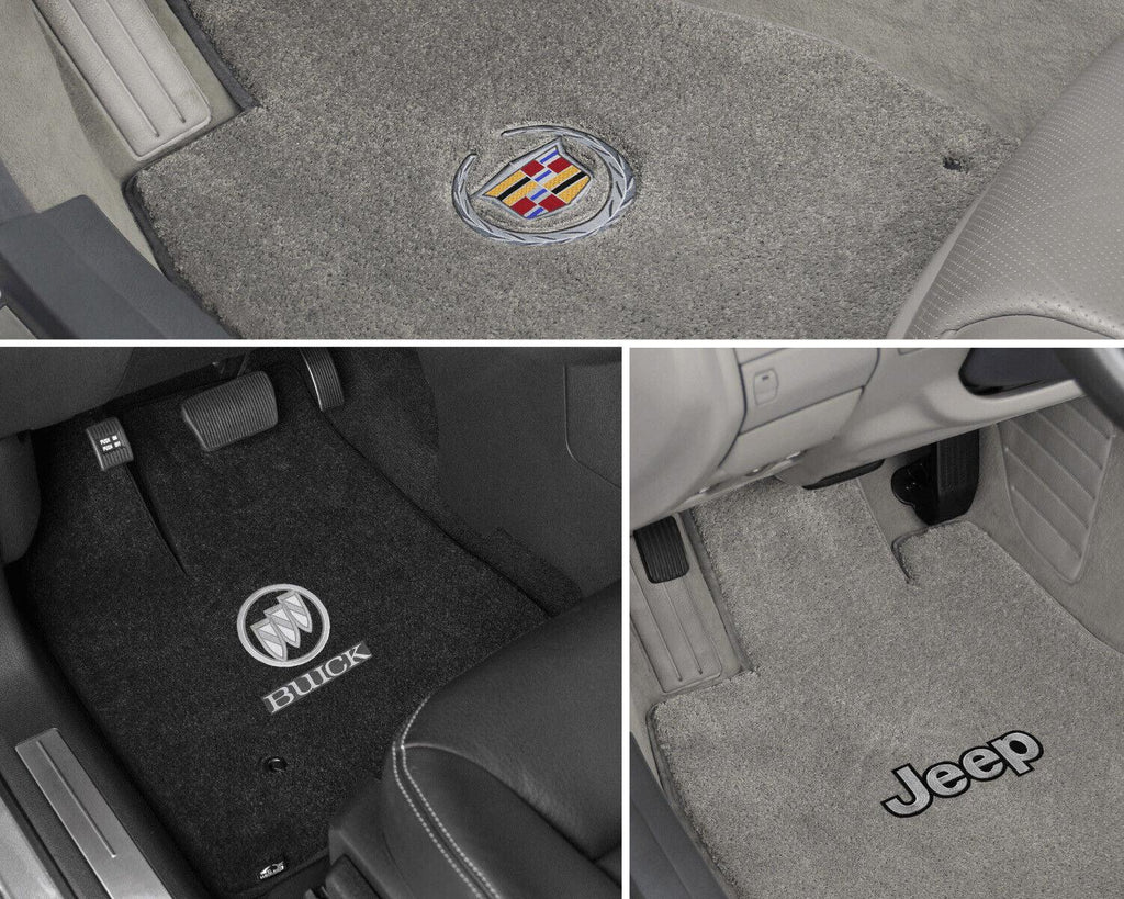 Lloyd Luxe Front & Rear Mats for '68-69 Chevy Malibu W/Silver Chevy Letters