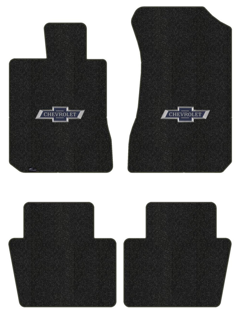 Lloyd Berber Front & Rear Carpet Mats for '58 Chevy Biscayne W/Centennial Bowtie