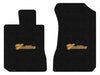 Lloyd Luxe Front Mats for '67-68 Cadillac Calais W/Black on Gold Cadillac Script