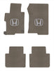 Lloyd Loop Front & Rear Mats for '13-17 Accord W/Silver on Black Honda H