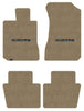Lloyd Ultimat Front & Rear Mats for '90-94 Chevy Lumina W/Chevy Silver on Black