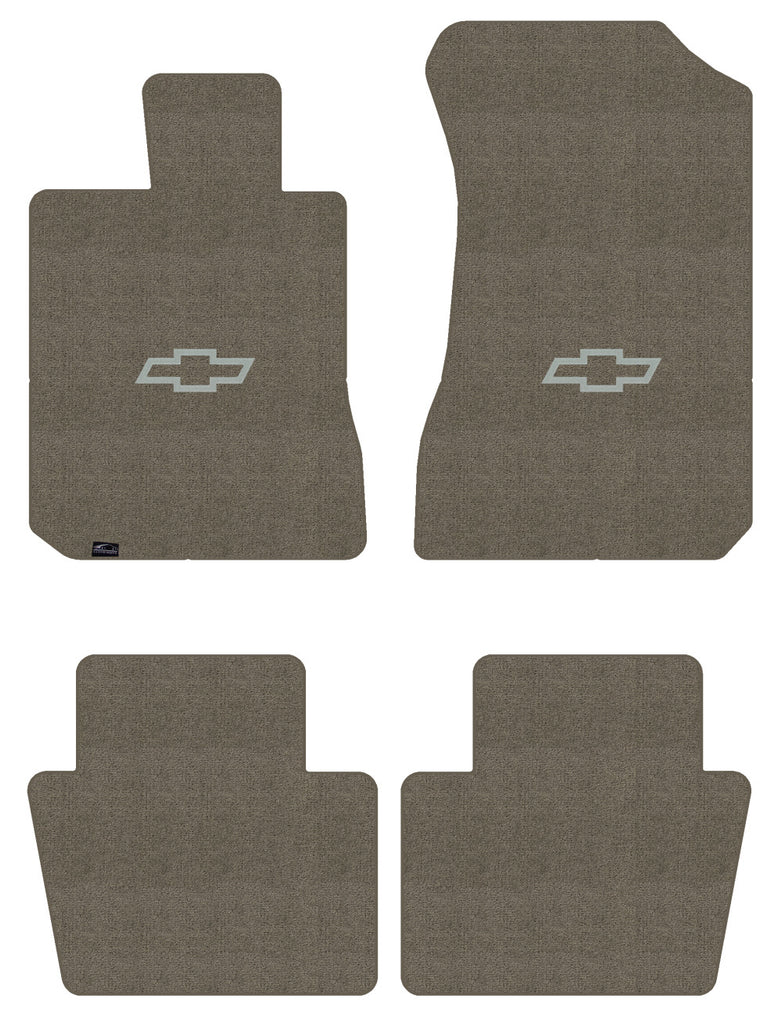 Lloyd Ultimat Front & Rear Mats for '96-98 Tracker W/Silver Outline Chevy Bowtie