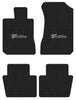 Lloyd Luxe Front & Rear Mats for '80-85 Fleetwood W/Black on Tan Cadillac