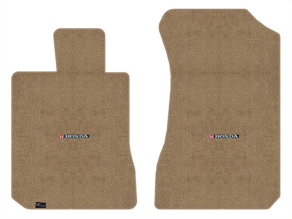 Lloyd Ultimat Front Mats for '80-81 Accord W/Red & Black Honda H & Word Combo
