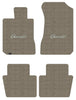 Lloyd Luxe Front & Rear Carpet Mats for '58 Chevy Bel Air W/Silver Chevy Letters