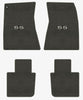 Lloyd Velourtex Front & Rear Mats for '68-69 Chevy Malibu W/Silver on Black SS