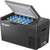 BougeRV 12 Volt Refrigerator 12V Car Fridge 23 Quart Portable Freezer Compressor Cooler 12/24V DC 110~240 Volt AC for Truck Van RV Camper SUV Travel Camping Road Trips Tailgating -8℉~50℉