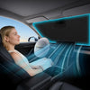 Magnelex Car Windshield Sunshade | Innovative No-Light-Pass Technology for Maximum Protection | Foldable Sun Shade Keeps Your Vehicle Cool | Fit for Cars, Trucks, and SUVs | Large (63 x 33.8 in)