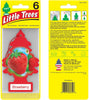 LITTLE TREES Air Fresheners Car Air Freshener. Hanging Tree Provides Long Lasting Scent for Auto or Home. Black Ice, 24 Air Fresheners