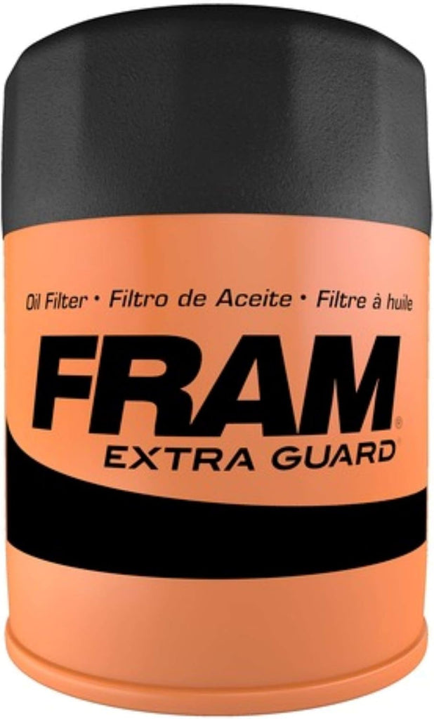 FRAM Extra Guard PH3614 10K Mile Change Automotive Replacement Interval Spin-On Engine Oil Filter for Select Vehicle Model Years, Vehicle Engine Protection Oil Filter for Everyday Drivers