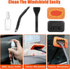 Viewsun 17pcs Car Cleaning Kit, Pink Car Interior Detailing Kit with High Power Handheld Vacuum, Detailing Brush Set, Windshield Cleaner, Cleaning Gel, Complete Auto Accessories for Women Gift