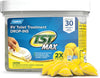 Camco TST MAX RV Toilet Treatment Drop-INs - Control Unwanted Odors & Break Down Waste and Tissue - Safe Septic Tank Treatment - Orange Scent, 30-Pack (41183)