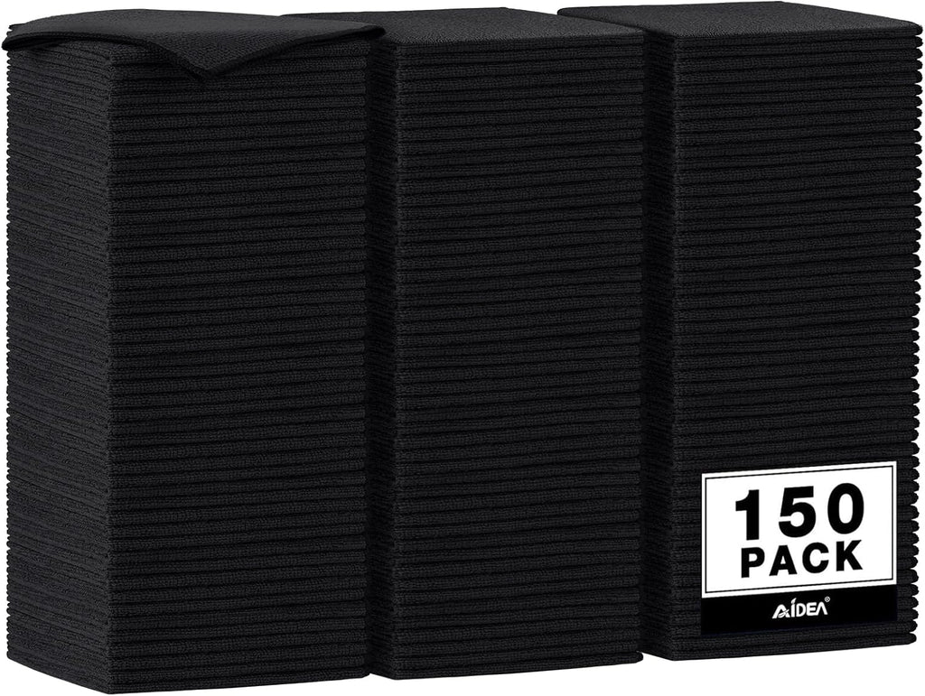 AIDEA Microfiber Cleaning Cloth, 50PK, Microfiber Towels for Cars, Premium All Purpose Car Cloths, Dusting Cloth Cleaning Rags, Absorbent Towels for SUVs, House, Kitchen, Window, 12"×12"