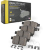 QUALITY-BUILT Premium Ceramic Front Brake Pads 1001-0741C Compatible with 1998-2002 Chevrolet Prizm; 1998-2002 Toyota Corolla