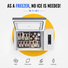BougeRV 12 Volt Refrigerator 12V Car Fridge 23 Quart Portable Freezer Compressor Cooler 12/24V DC 110~240 Volt AC for Truck Van RV Camper SUV Travel Camping Road Trips Tailgating -8℉~50℉