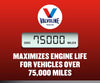 Valvoline High Mileage with MaxLife Technology SAE 5W-30 Synthetic Blend Motor Oil 5 QT