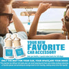 HoogaLife Car Air Freshener Diffuser 2 Pack Hanging Air Freshener Diffuser - Vanilla Cream Fragrance Oil Air D iffuser for Car, 45+ days Long Lasting Fragrance Made in USA C ar Air Fresheners