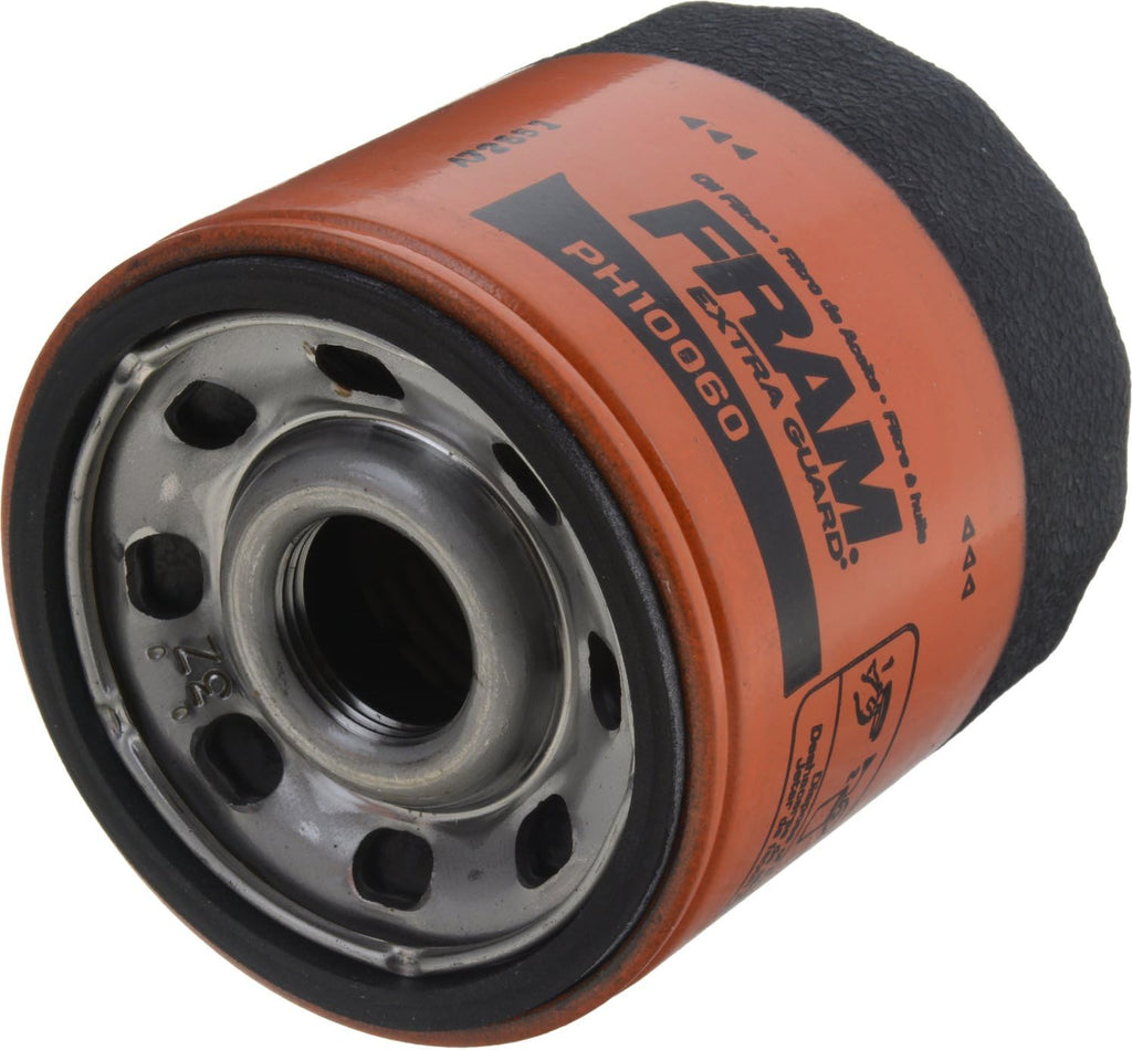 FRAM Extra Guard PH10060 10K Mile Change Automotive Replacement Interval Spin-On Engine Oil Filter for Select Vehicle Model Years, Vehicle Engine Protection Oil Filter for Everyday Drivers