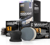CERAKOTE® Ceramic Headlight Restoration Kit – Guaranteed To Last As Long As You Own Your Vehicle – Brings Headlights Back to Like New Condition - No Power Tools Required - 10 Wipe Kit
