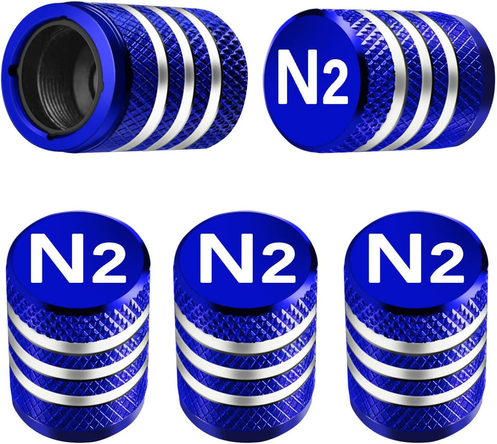 Tire Valve Stem Cap Cover - (5 Pack) Tire Air Cap Metal with Plastic Liner Corrosion Resistant Leak-Proof American Flag for Car Truck Motorcycle Bike Black