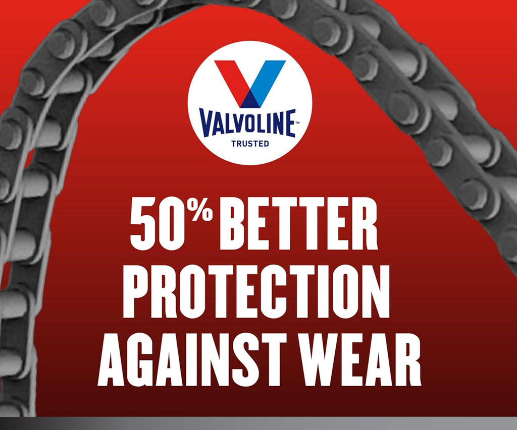 Valvoline High Mileage with MaxLife Technology SAE 5W-30 Synthetic Blend Motor Oil 5 QT