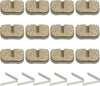 YOXUFA Mini Bike Brake Pads Disc Brake Pads for 79cc 97cc 100cc Coleman CT100U CC100X Baja Doodle Bug DB30 Motovox MBX10 Monster Moto MMB80 MMB105 49cc SYX Moto Mototec Pocket Dirt Bike ATV Parts