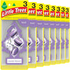 LITTLE TREES Air Fresheners Car Air Freshener. Hanging Tree Provides Long Lasting Scent for Auto or Home. Black Ice, 24 Air Fresheners