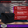 AIDEA Microfiber Cleaning Cloth, 50PK, Microfiber Towels for Cars, Premium All Purpose Car Cloths, Dusting Cloth Cleaning Rags, Absorbent Towels for SUVs, House, Kitchen, Window, 12"×12"