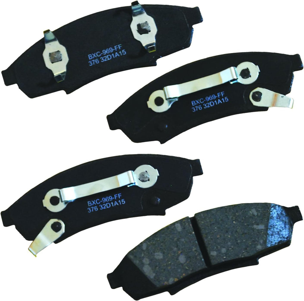 Bendix Premium SBC1363 Ceramic Front Brake Pads for Cadillac Escalade, ESV,EXT,XTS,Chevrolet Avalanche,Cheyenne,Express 1500,Silverado Classic,LD,Suburban,Tahoe,GMC Savana Sierra,Limited,Yukon,XL,
