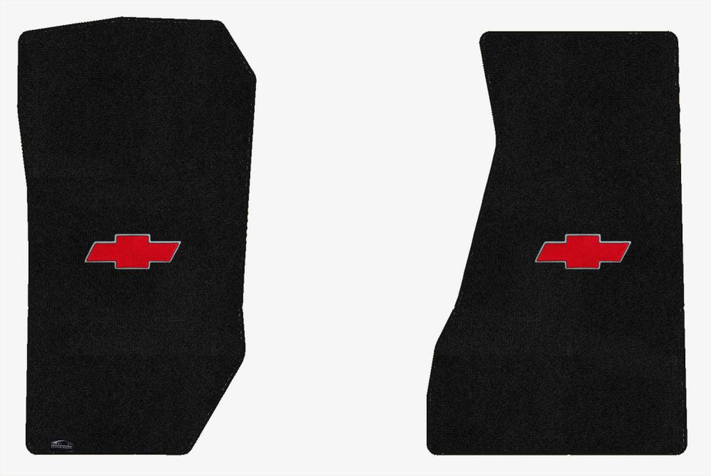 Lloyd Ultimat Front Carpet Mats for '95-03 Chevy Blazer W/Red Chevy Bowtie 1
