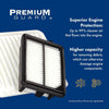 PG Engine Air Filter PA6163 | Fits 2010-2016 Chevrolet Cruze, 2016 Cruze Limited, 2013-2016 Buick Verano