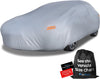 EzyShade 10-Layer Car Cover Waterproof All Weather - See Vehicle Size-Chart - Car Covers for Automobiles & Car Snow Cover - Full Exterior Covers - Winter Rain Sun SUV Sedan. Size A4 (See SizeChart)