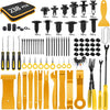 GOOACC 238Pcs Trim Removal Tool, Auto Push Pin Bumper Retainer Clip Set Fastener Terminal Remover Tool Adhesive Cable Clips Pry Kit Car Panel Radio Removal Auto Clip Pliers (GRC-207)