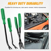 GOOACC 238Pcs Trim Removal Tool, Auto Push Pin Bumper Retainer Clip Set Fastener Terminal Remover Tool Adhesive Cable Clips Pry Kit Car Panel Radio Removal Auto Clip Pliers (GRC-207)