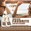 HoogaLife Car Air Freshener Diffuser 2 Pack Hanging Air Freshener Diffuser - Vanilla Cream Fragrance Oil Air D iffuser for Car, 45+ days Long Lasting Fragrance Made in USA C ar Air Fresheners