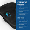 Everlasting Comfort Doctor Recommended Memory Foam Seat Cushion for Office Chairs & Car Seat - Ergonomic Office Desk Accessories for Tailbone Pain Relief, Sciatica & Back Support