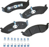 Bendix Premium SBC1363 Ceramic Front Brake Pads for Cadillac Escalade, ESV,EXT,XTS,Chevrolet Avalanche,Cheyenne,Express 1500,Silverado Classic,LD,Suburban,Tahoe,GMC Savana Sierra,Limited,Yukon,XL,