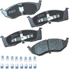 Bendix Premium SBC11 Ceramic Front Brake Pads for Select Models Dodge Dart,Ford Fairlane,Falcon,Sedan Delivery,Mustang,Ranchero,Mercury Comet,Cougar,Cyclone,Plymouth Barracuda,Duster,Scamp,Valiant