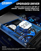 FAHREN H1 Fog Bulbs, 28000LM Brightness 1:1 Mini Size No Adapter Needed Plug & Play, 6500k White with 16 CSP Chips, Canbus Ready Non-Polarity H1 Light Bulb with Turbo Fan, IP68 Waterproof Pack of 2