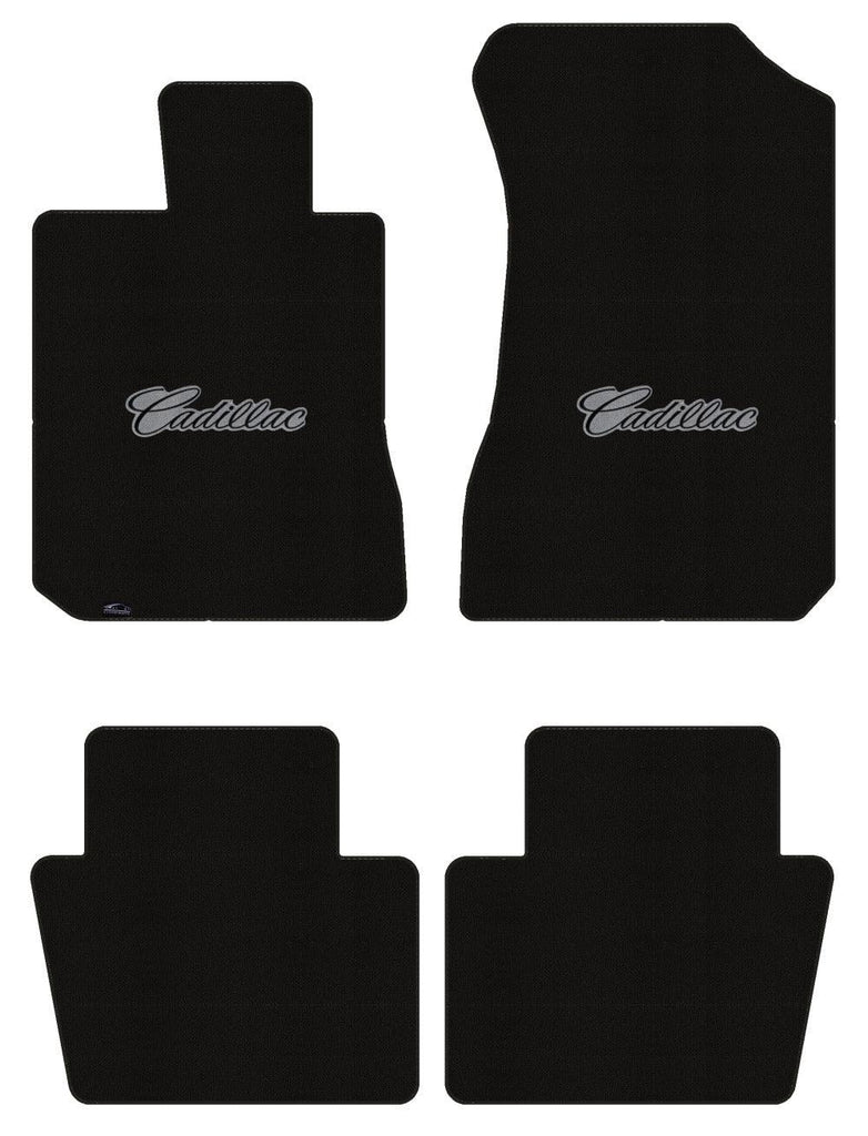 Lloyd Loop Front & Rear Mats for '65-66 Calais W/Black on Gray Cadillac