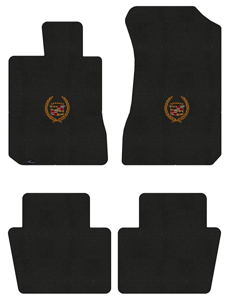 Lloyd Loop Front & Rear Mats for '71-73 Calais W/Gold Cadillac Crest