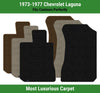 Lloyd Luxe Front Row Carpet Mats for 1973-1977 Chevrolet Laguna