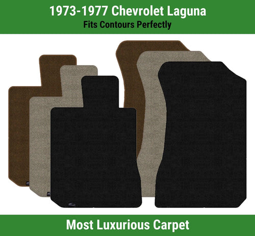Lloyd Luxe Front Row Carpet Mats for 1973-1977 Chevrolet Laguna