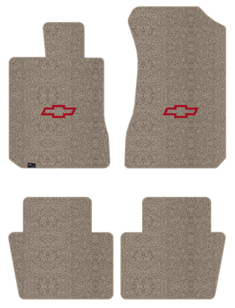 Lloyd Berber Front & Rear Mats for '77-90 Caprice W/Red Chevy Outline Bowtie
