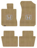 Lloyd Ultimat Front & Rear Mats for '00-02 Accord W/Silver on Black Honda H
